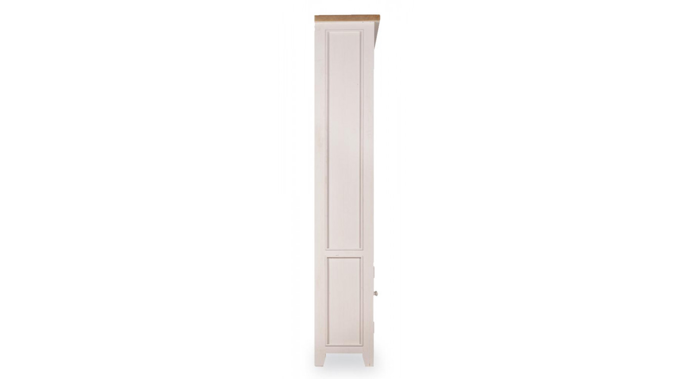 Bücherregal Holz Weiß 90x35x190cm
