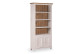 Bücherregal Holz Weiß 90x35x190cm