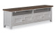 TV-Möbel Holz Weiß 196x42x60cm