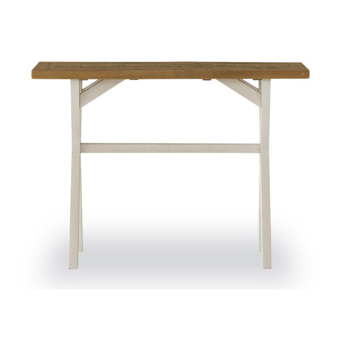 Konsole Holz Weiß 110x40x80cm