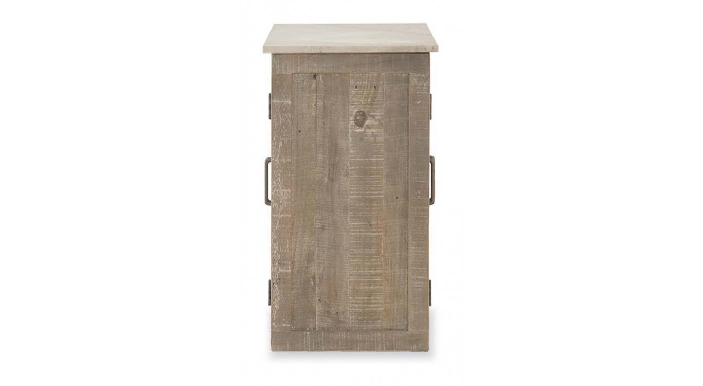Buffet Bois Marron 120x43x76cm