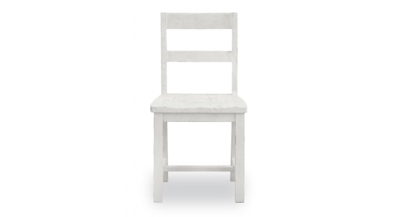 Chaise Bois Blanc 47.5x50x80cm