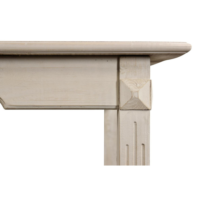 Esstisch Holz Weiß 250x90.5x81.5cm