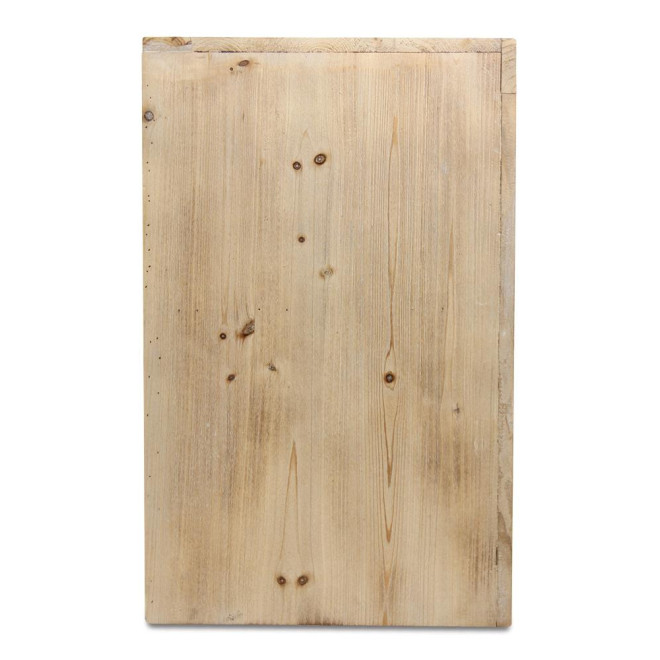 Meuble TV 7 Tiroirs Bois Naturel 184x40x64cm