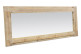 Grande specchio in legno naturale 142x3x52cm