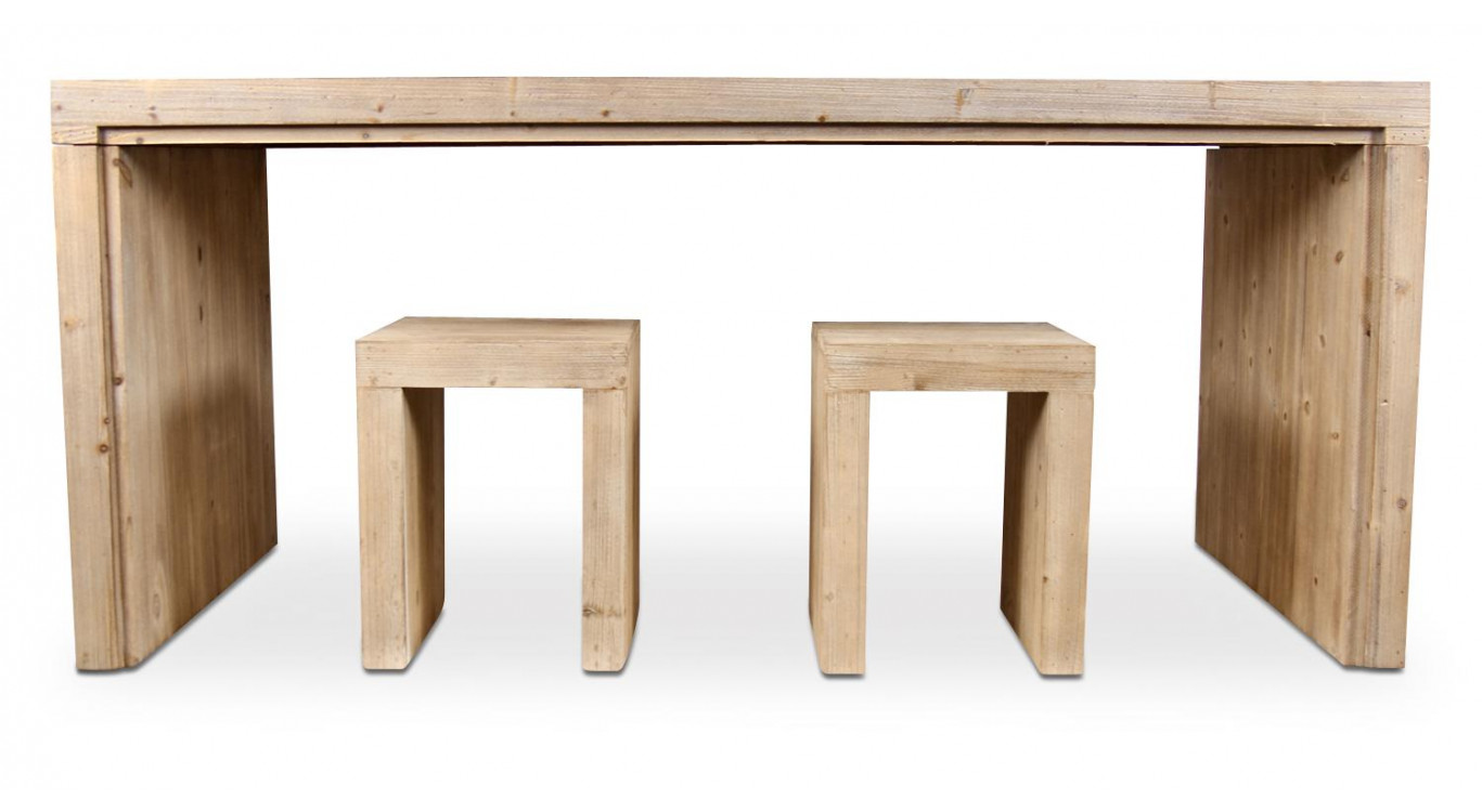 Esstisch Naturholz 175x80x77cm