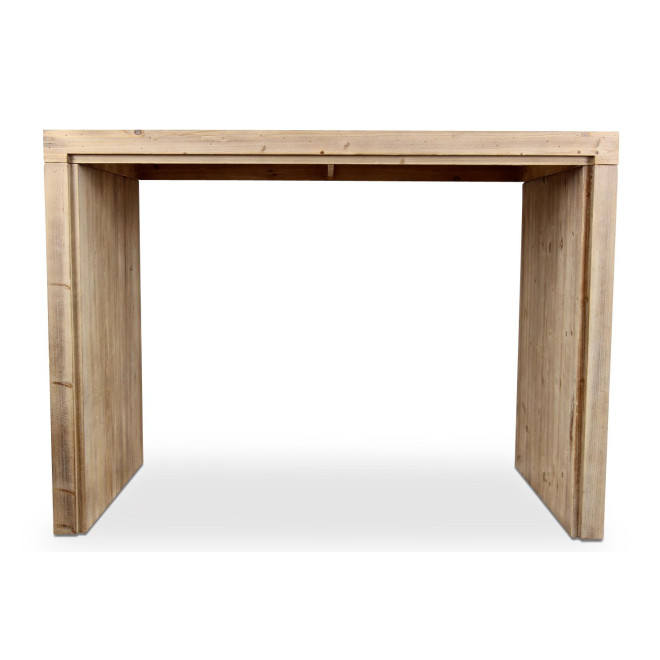 Table Haute Bois Naturel 140x80x102cm