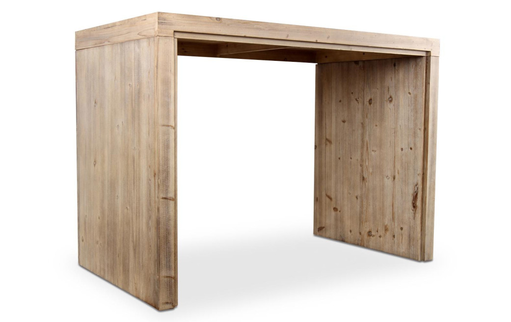 Table Haute Bois Naturel 140x80x102cm