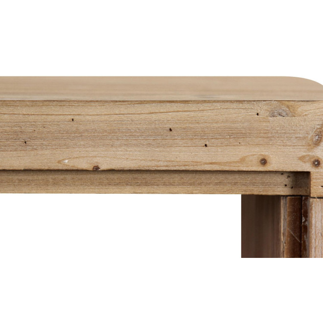 Table Haute Bois Naturel 140x80x102cm