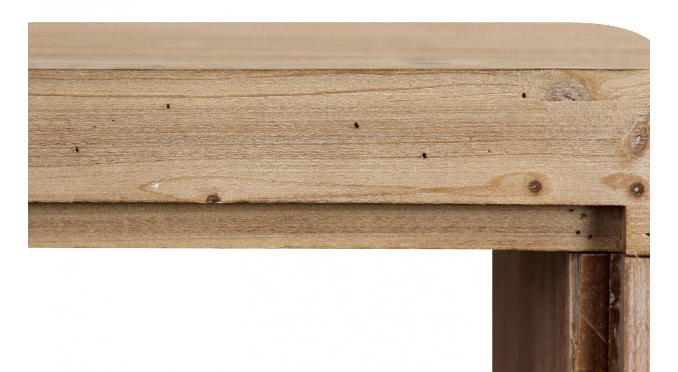 Table Haute Bois Naturel 140x80x102cm
