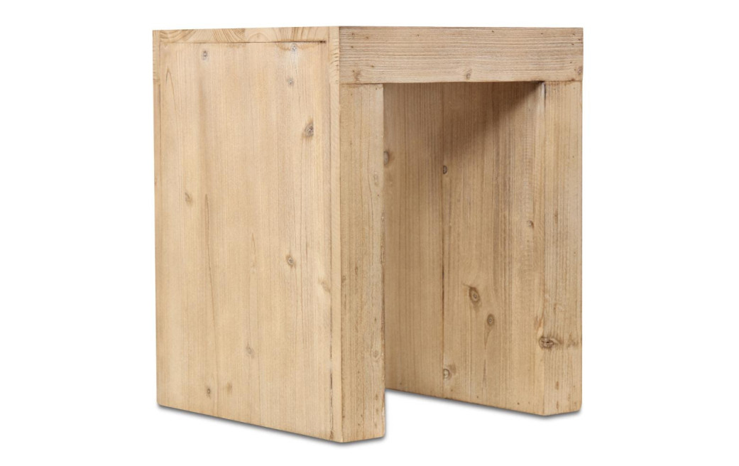 Tabouret Bois Naturel 35x35x44cm