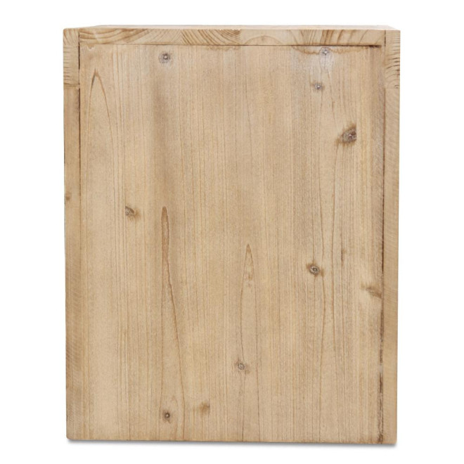 Tabouret Bois Naturel 35x35x44cm