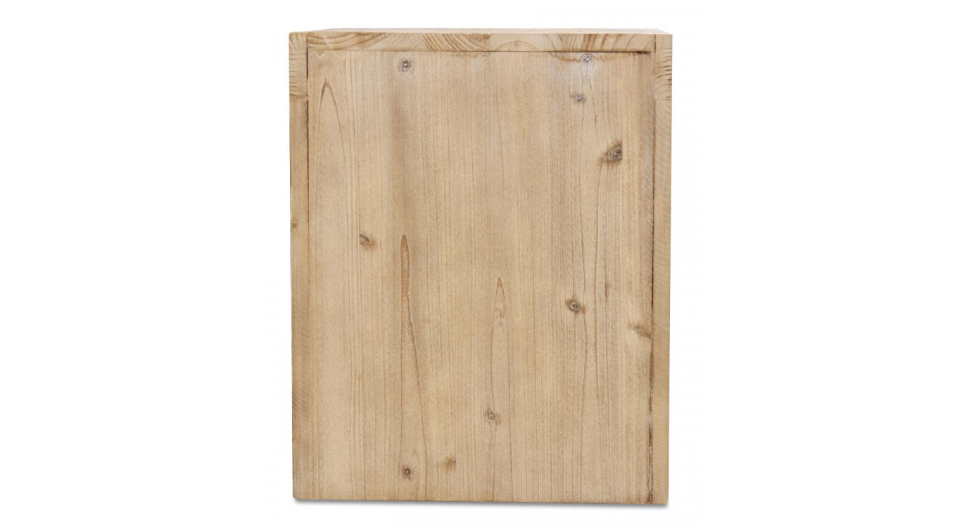 Tabouret Bois Naturel 35x35x44cm