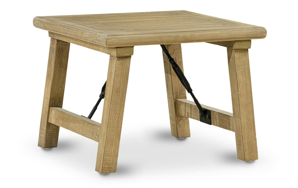 Nachttisch Holz Braun 65x65x50cm