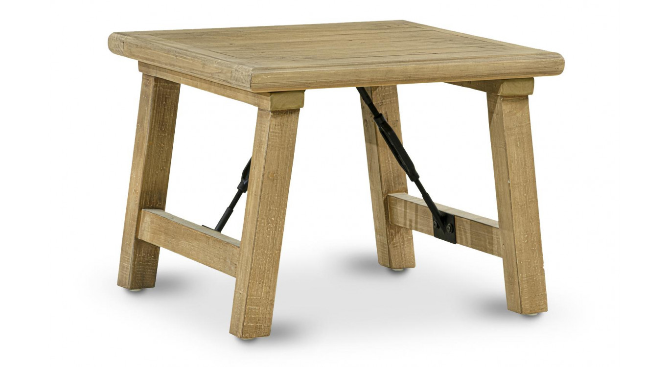 Nachttisch Holz Braun 65x65x50cm
