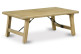 Table Basse Bois Marron 127x74x47cm