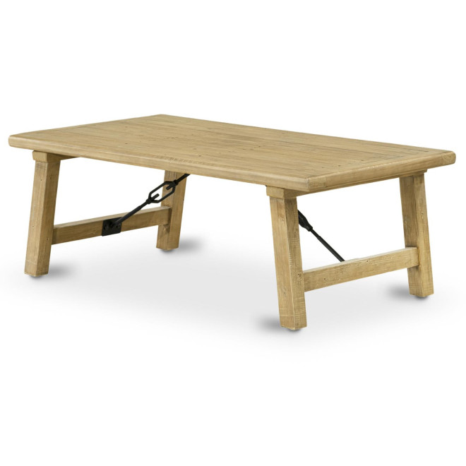 Table Basse Bois Marron 127x74x47cm