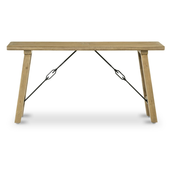 Console Bois Marron 150x40x74.5cm
