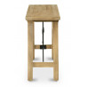 Console Bois Marron 150x40x74.5cm