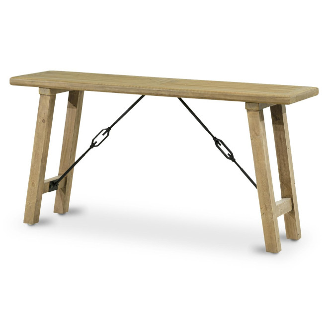 Console Bois Marron 150x40x74.5cm