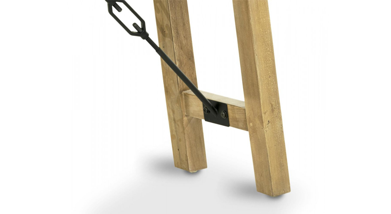Console Bois Marron 150x40x74.5cm