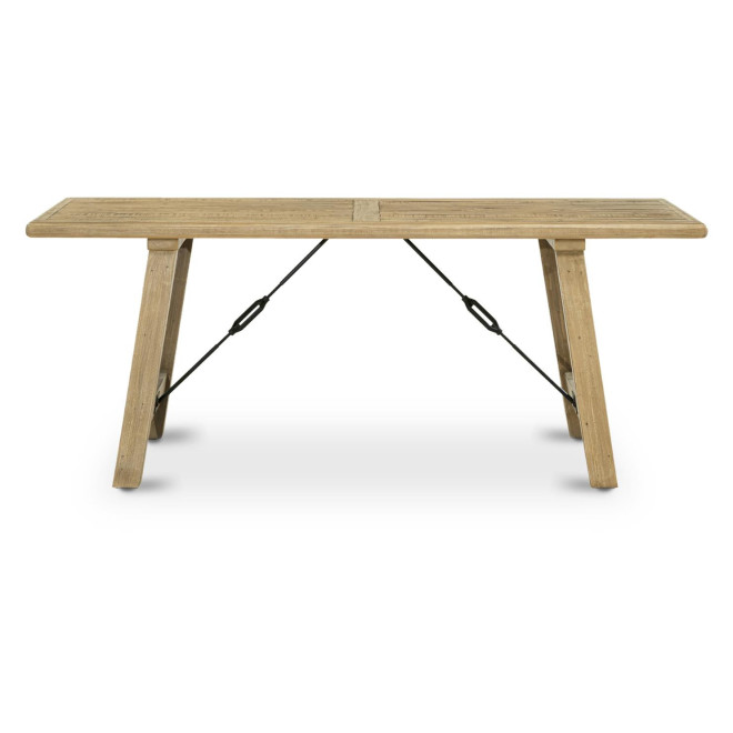 Table à Manger Bois Marron 198x90x79cm