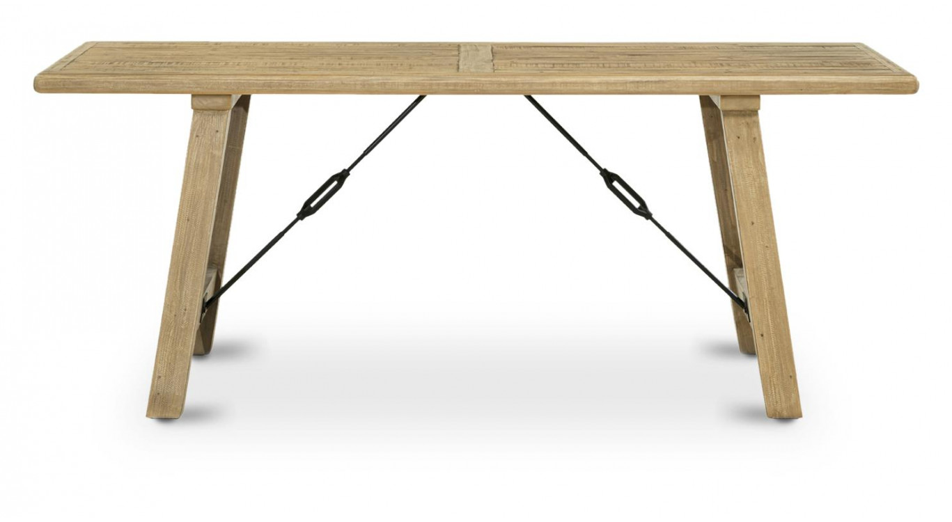 Esstisch Holz Braun 198x90x79cm