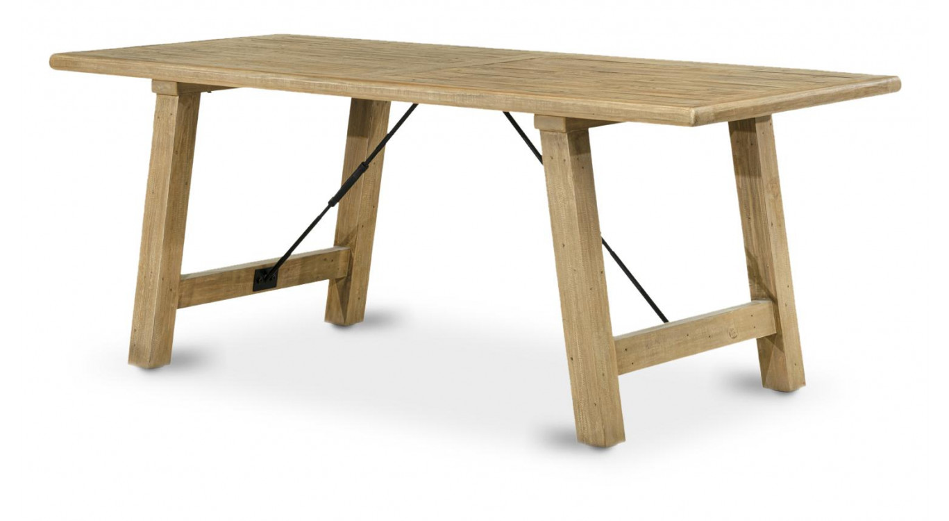Esstisch Holz Braun 198x90x79cm