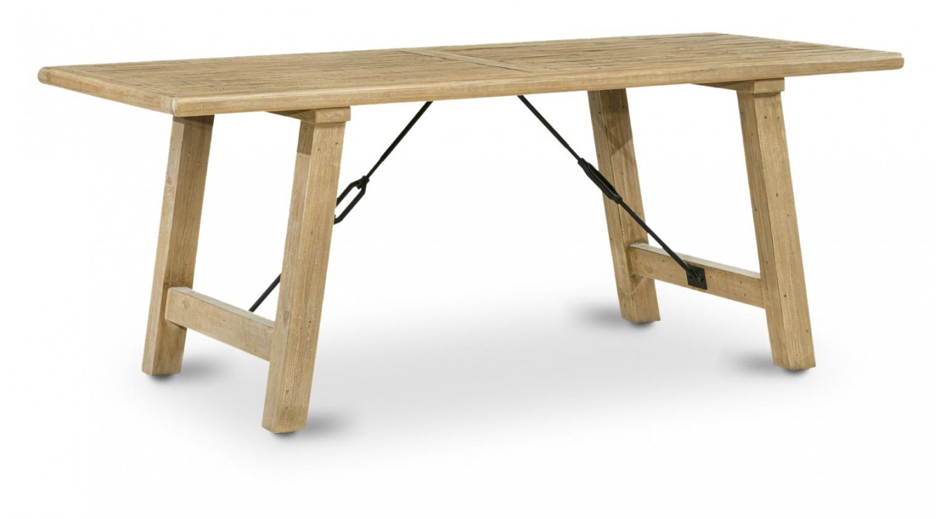 Esstisch Holz Braun 198x90x79cm