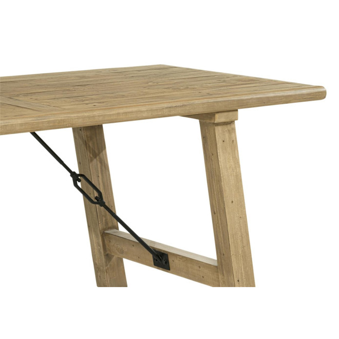 Esstisch Holz Braun 198x90x79cm