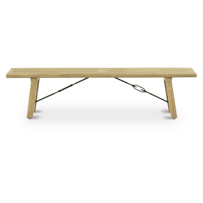 Banc Bois Marron 185x38x45cm