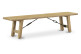 Banc Bois Marron 185x38x45cm