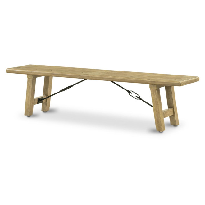 Banc Bois Marron 185x38x45cm