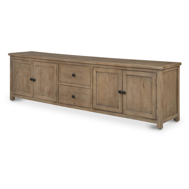 TV-Möbel Holz Braun 240x45x66cm