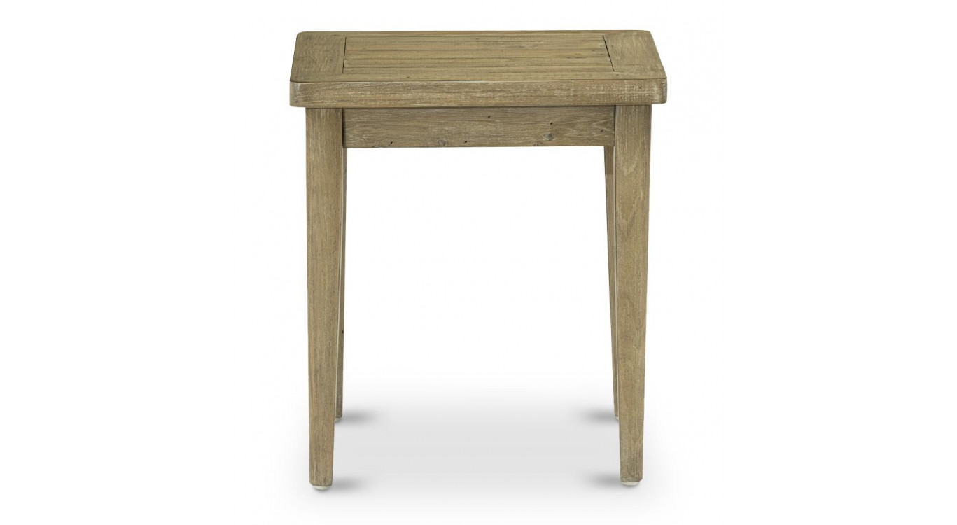 Table De Chevet Bois Marron 50x50x55cm
