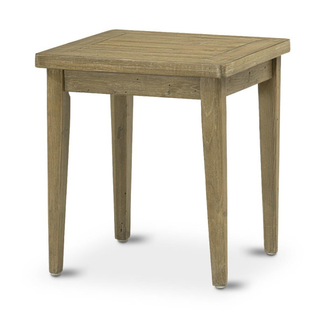 Table De Chevet Bois Marron 50x50x55cm
