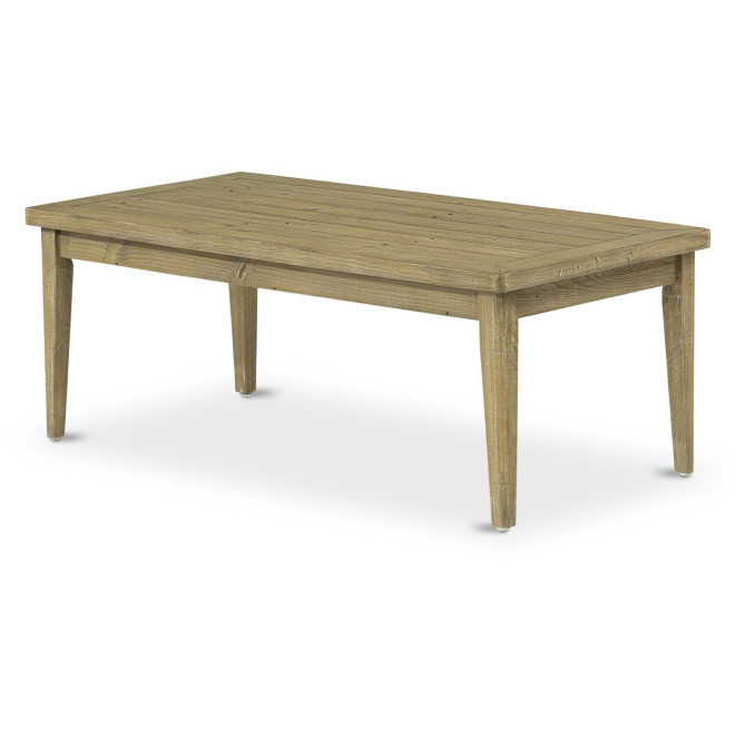 Niedriger Holztisch Braun 120x60x45cm
