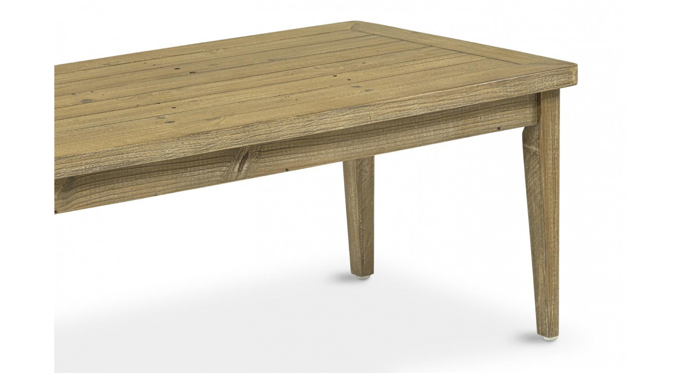 Niedriger Holztisch Braun 120x60x45cm