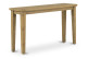 Konsole Holz Braun 140x35x75cm