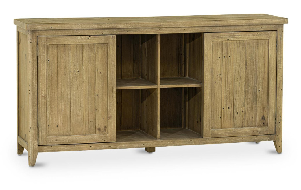 Truhe Holz Braun 165x45x85cm