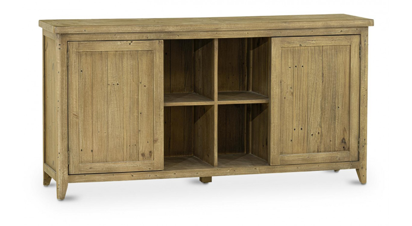 Truhe Holz Braun 165x45x85cm