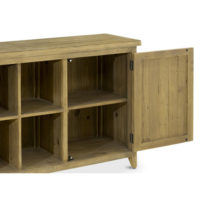 Truhe Holz Braun 165x45x85cm