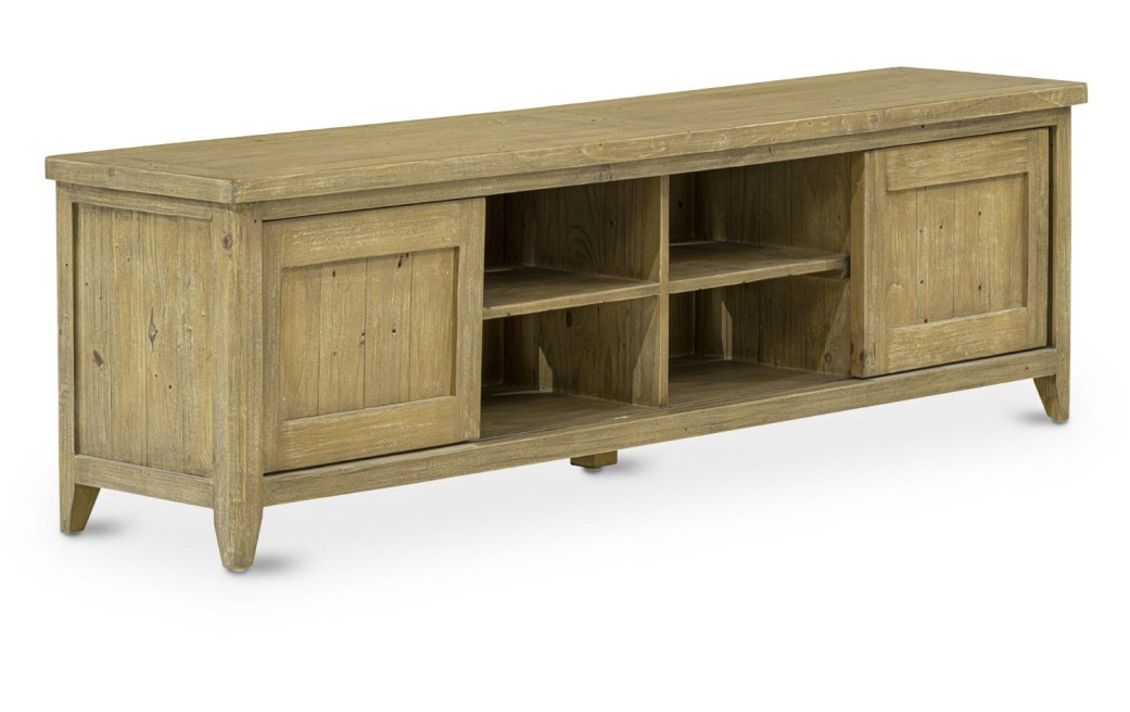 TV-Möbel Holz Braun 180x43x55cm