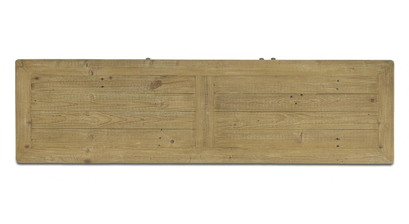Truhe Holz Braun 165x45x85cm