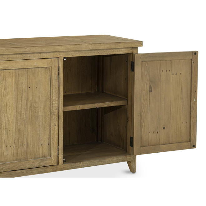 Truhe Holz Braun 165x45x85cm