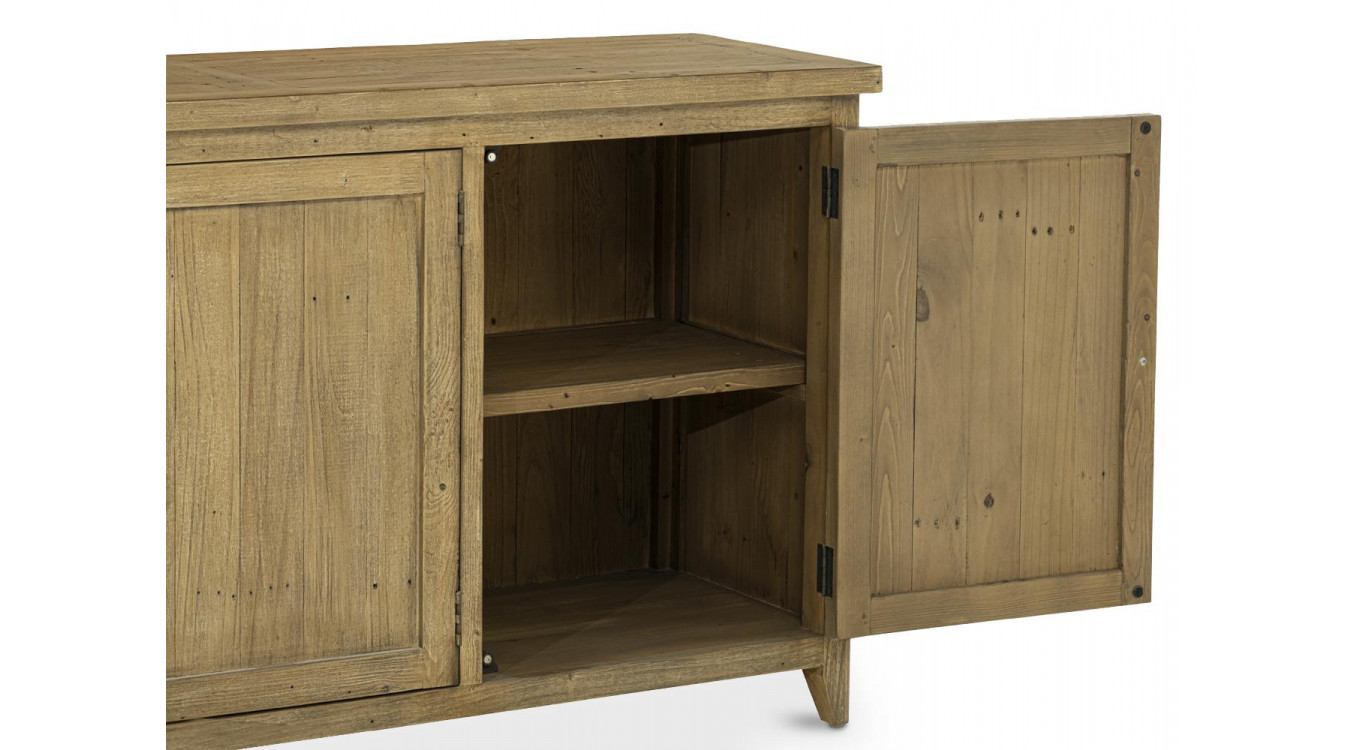 Truhe Holz Braun 165x45x85cm