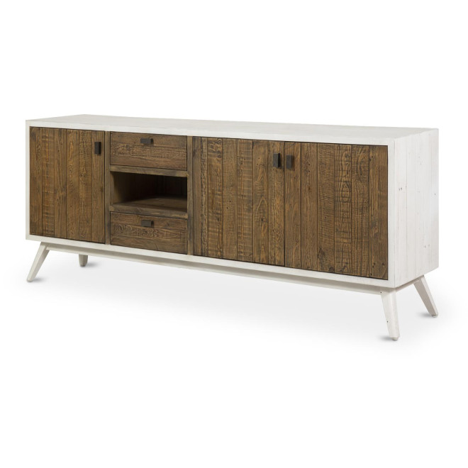 Meuble TV 2 Tiroirs 200x42x72cm