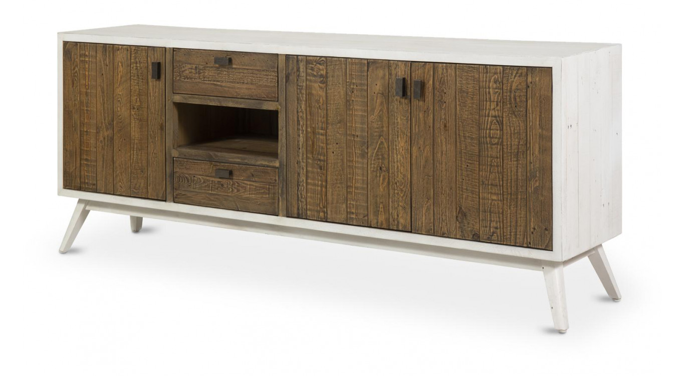Meuble TV 2 Tiroirs 200x42x72cm