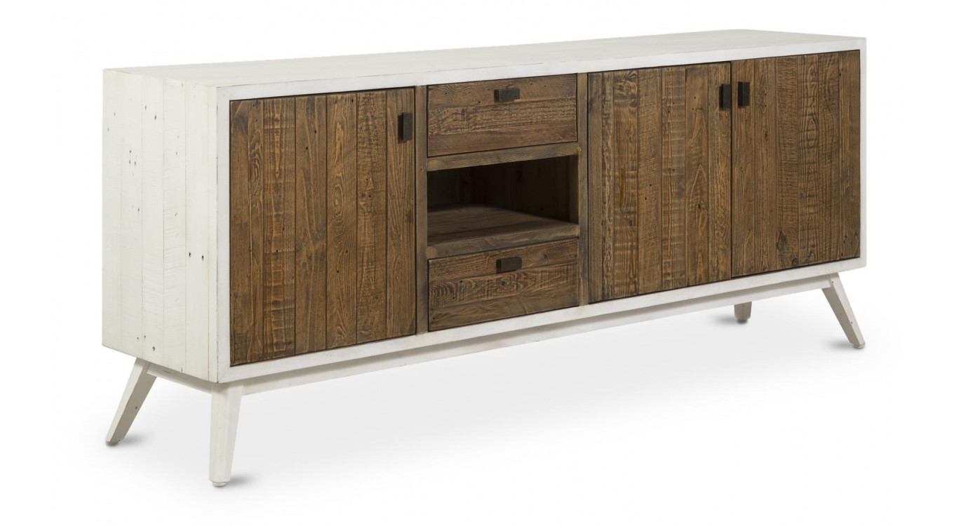 Meuble TV 2 Tiroirs 200x42x72cm