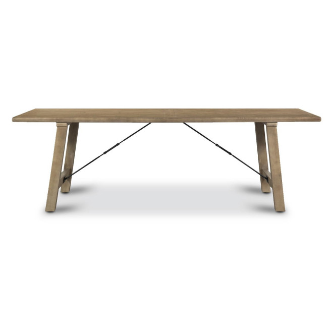 Table Bois Marron 255x90x79cm